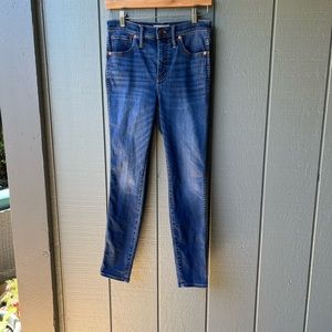Madewell 10” High Rise Skinny Jeans